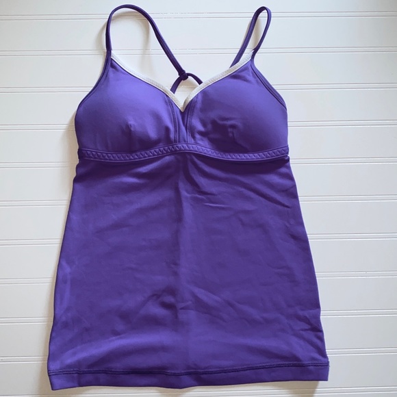 lululemon athletica Tops - Lululemon live lightly yoga tank top size 2